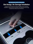 USB Hub Docking Station with Aromatherapy for Tesla Model 3/Y (2020-2024) – Fast Charging & Integrated Scent Diffuser
