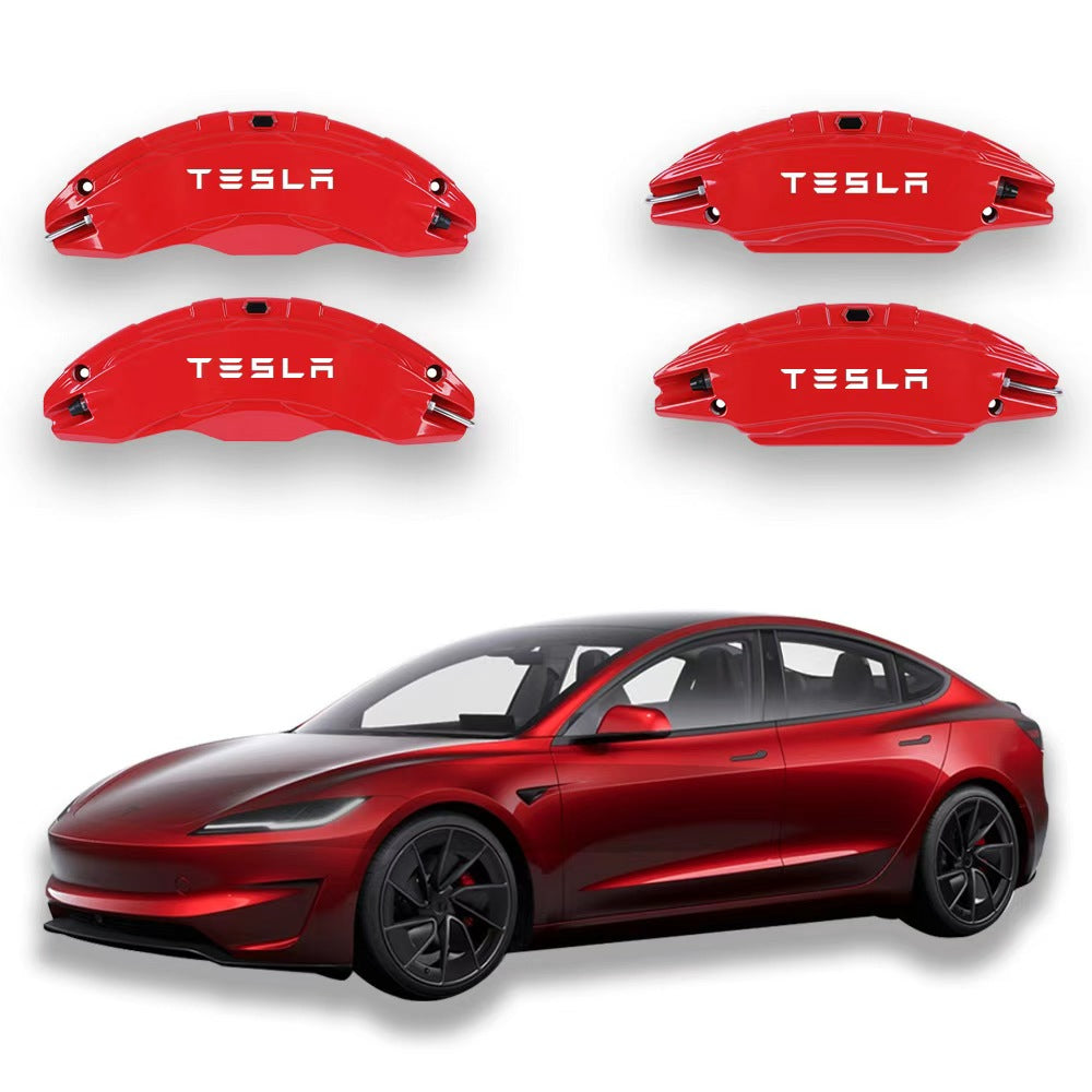 Upgraded Tesla Model 3/Y brake caliper covers – for 18-21 inch wheels-Teskay