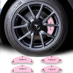 Upgraded Tesla Model 3/Y Brake Caliper Covers – for 18-21 Inch Wheels Pink