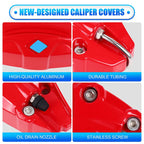 Upgraded Tesla Model 3/Y Brake Caliper Covers – for 18-21 Inch Wheels