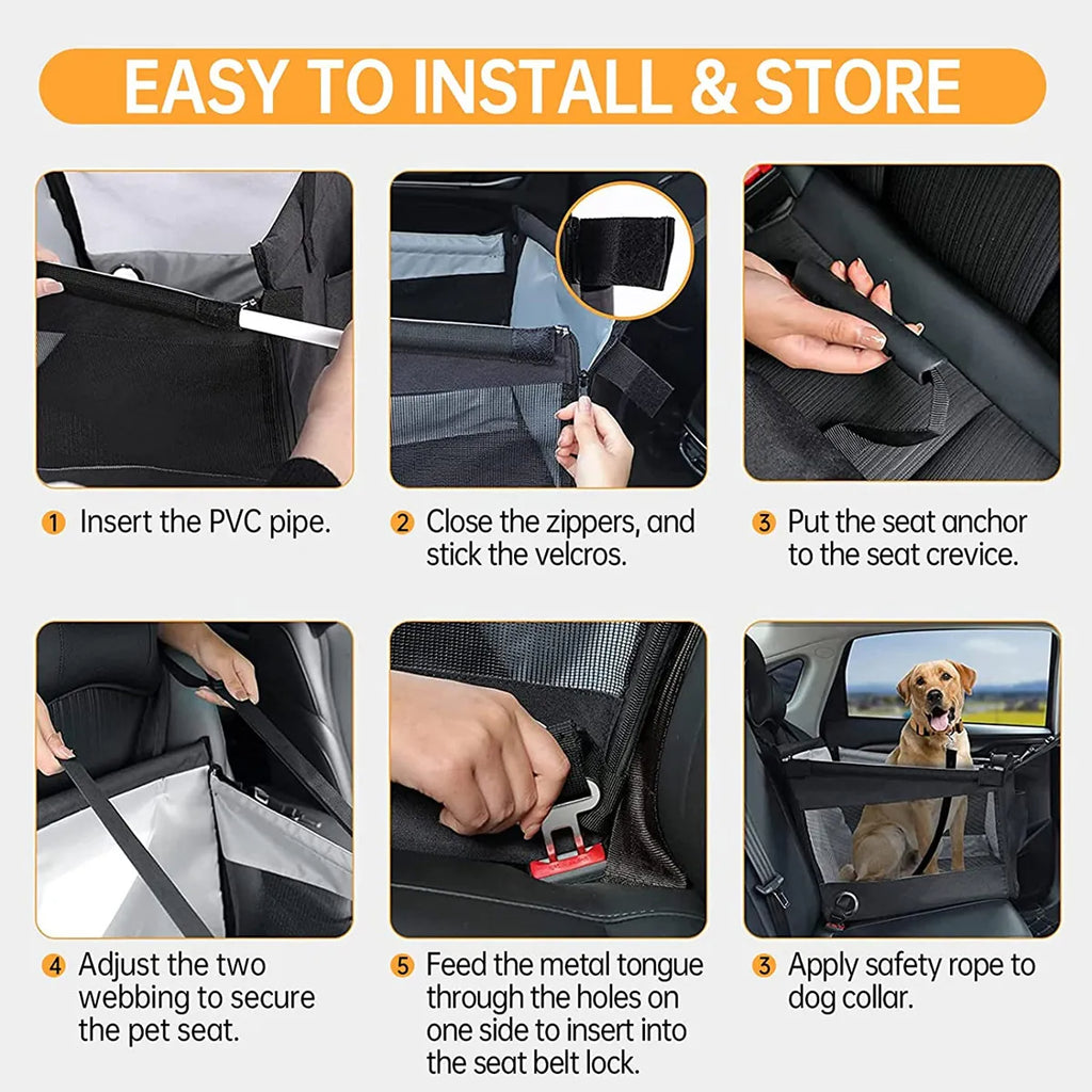 Waterproof Dog Seat Cover for Tesla Model S/3/X/Y - Teskay