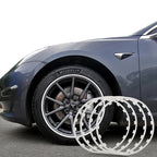 Wheel Rim Protectors for Tesla Model 3/Y (4PCS) – Durable Nylon Fiber