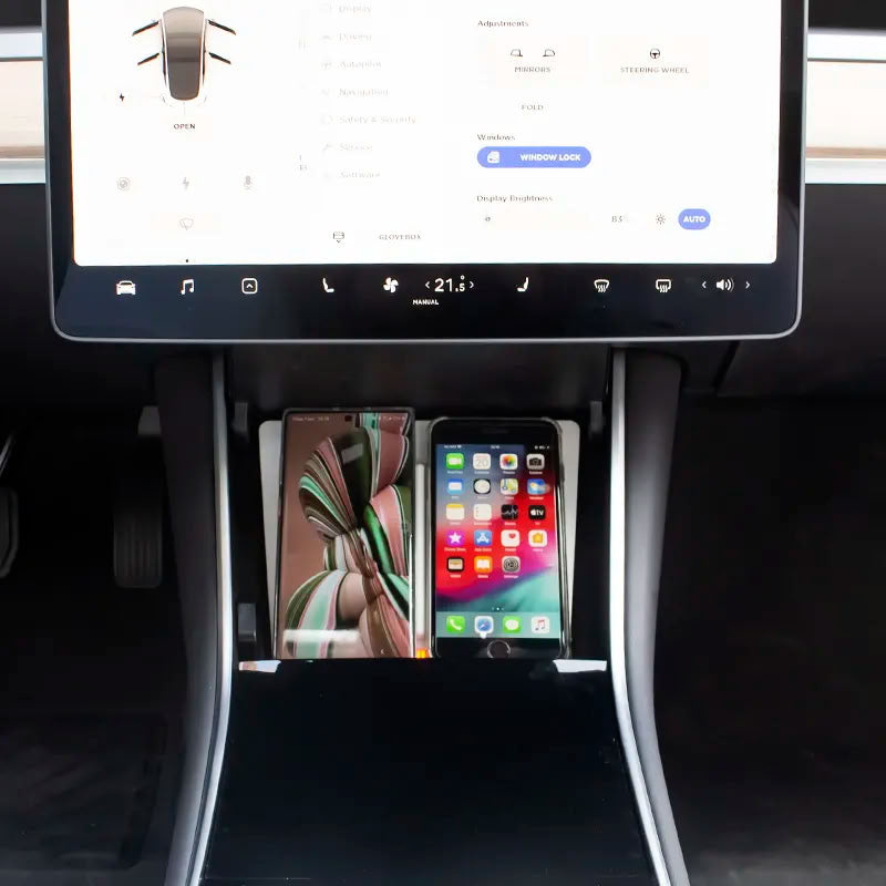 Wireless Phone Charger for Tesla Model 3 (2017-2020) – 15W Fast Charging-1