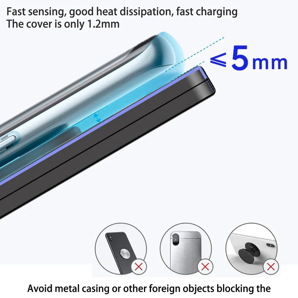 Wireless Phone Charger for Tesla Model 3 (2017-2020) – 15W Fast Charging-4