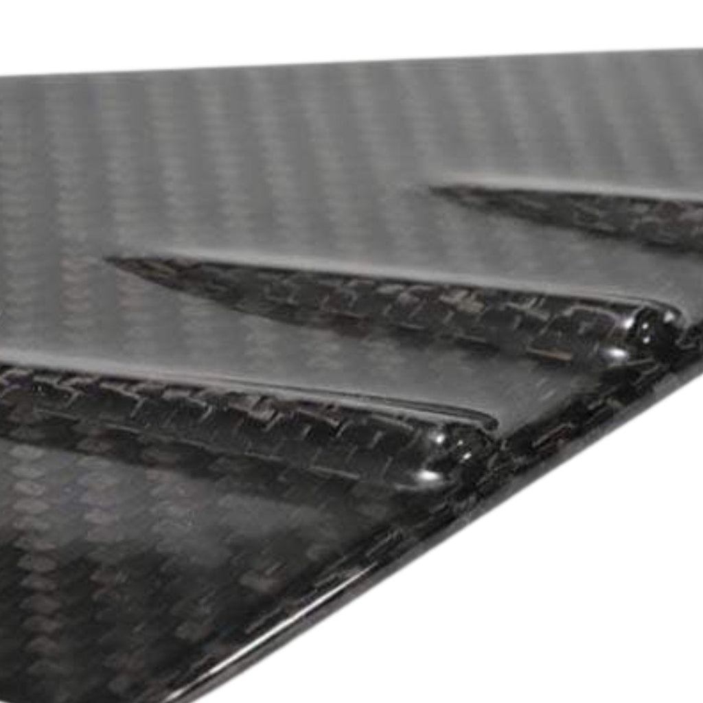 Dry Carbon Fiber A-Pillar Glass Trim for Tesla Model 3/Y - Teskay
