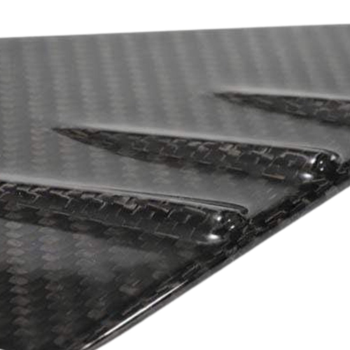 Dry Carbon Fiber A-Pillar Glass Trim for Tesla Model 3/Y - Teskay
