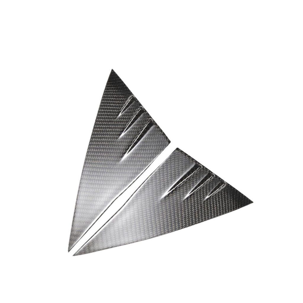 Dry Carbon Fiber A-Pillar Glass Trim for Tesla Model 3/Y - Teskay
