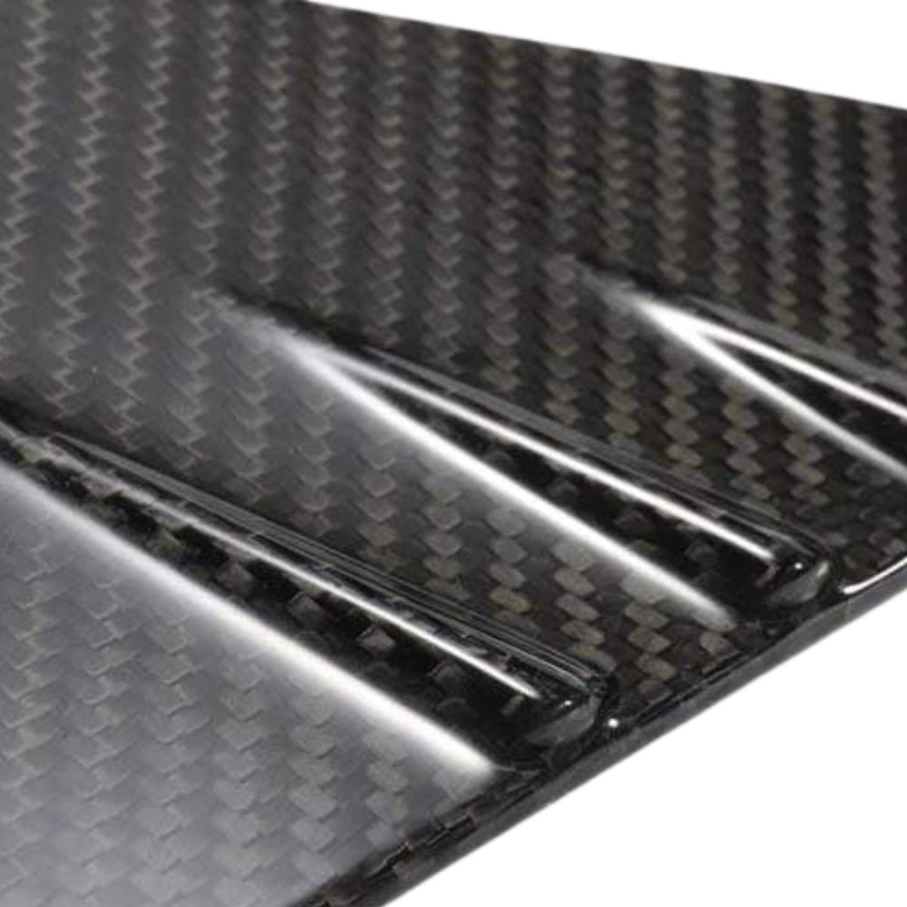 Dry Carbon Fiber A-Pillar Glass Trim for Tesla Model 3/Y - Teskay