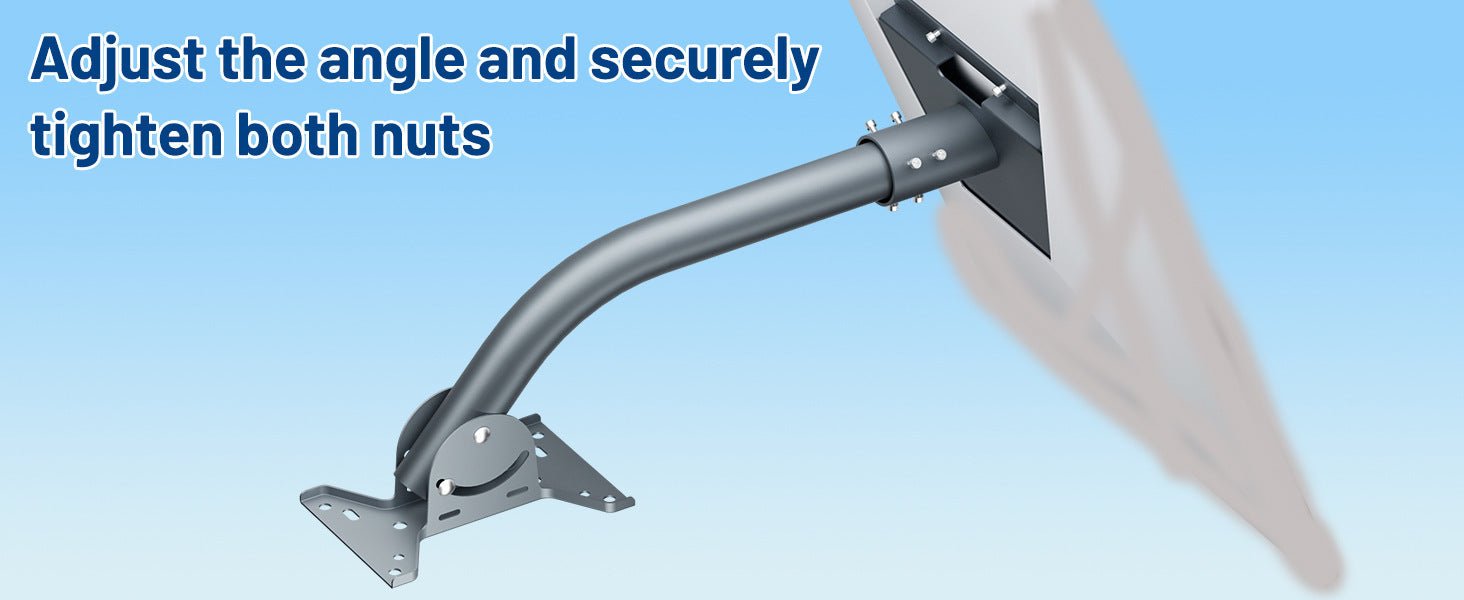 Adjustable Roof Wall Mount Kit V4 for Starlink Gen3 - Teskay