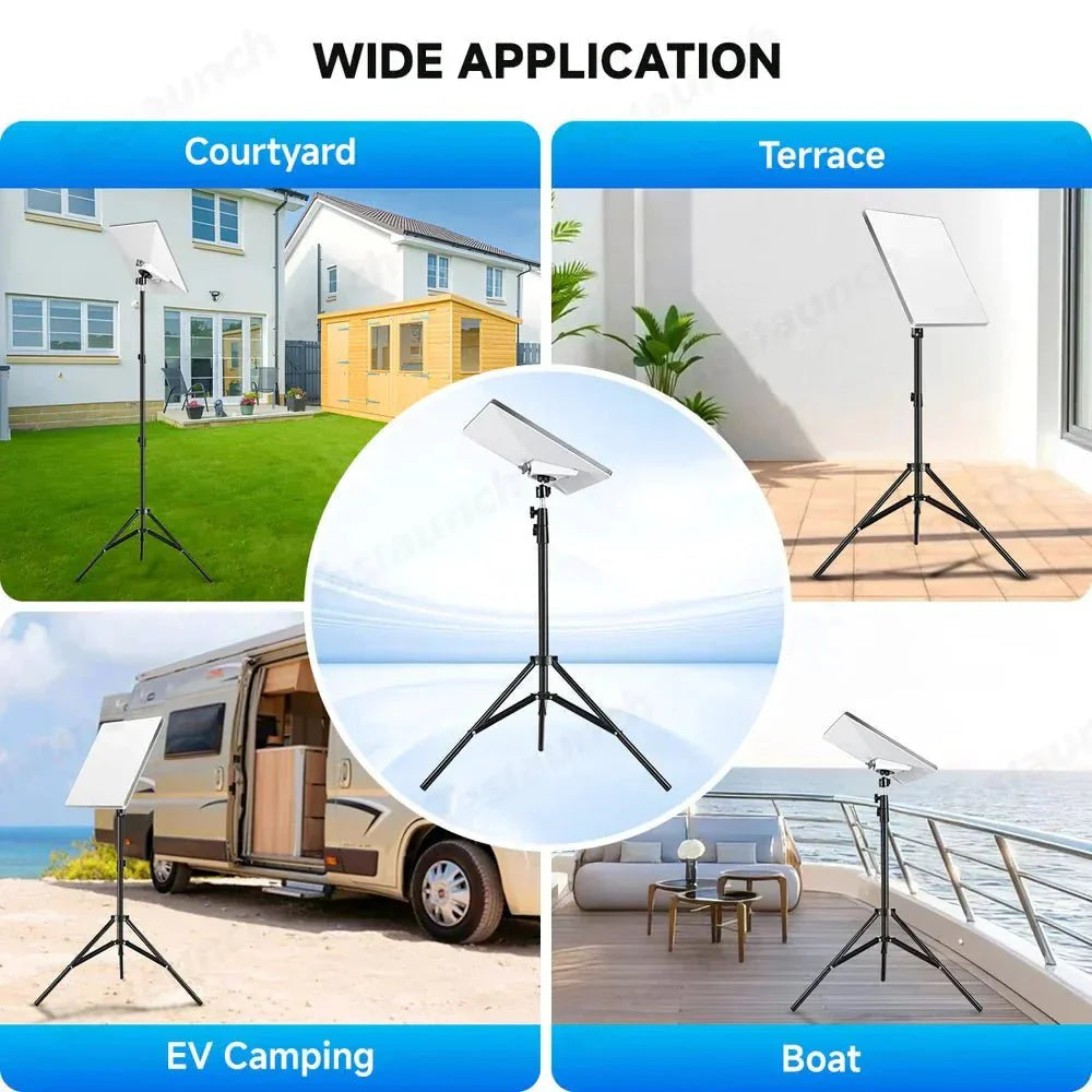 Adjustable Starlink Mini Tripod with 1/4-20 Thread Mount - Teskay