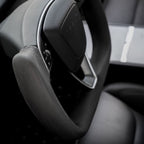 Alcantara Yoke Steering Wheel for Model 3 Highland/Model Y Juniper - Teskay