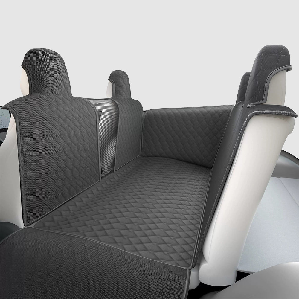 All-Inclusive Dog Seat Cover for Tesla Model 3/Y/S Knight Black
