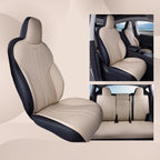 All Season Nappa Leather Seat Cover for Tesla Model 3/Y - Teskay