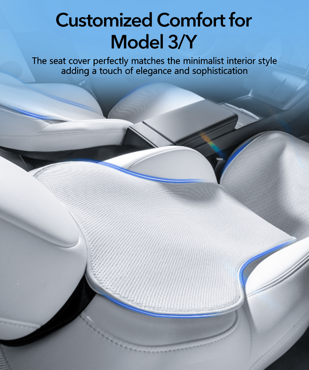 All Season Seat Ventilation Seat Covers for Model 3/Y - Teskay