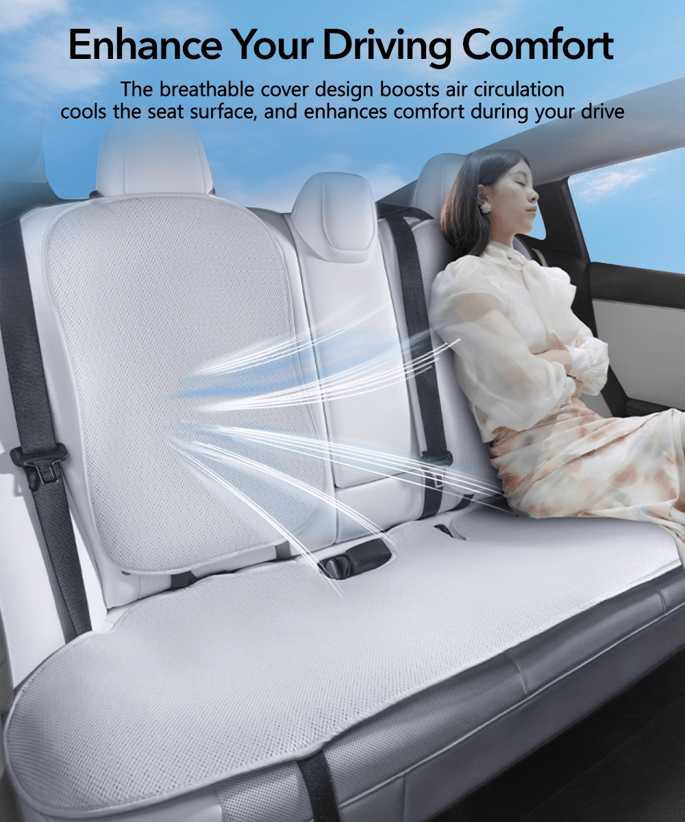 All Season Seat Ventilation Seat Covers for Model 3/Y - Teskay