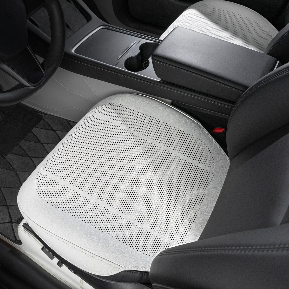 All-Wheather Nappa Leather Car Seat Covers for Tesla Model 3/Y/S/X - Teskay