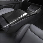 Armrest Box Dry Carbon Fiber Overlay for Tesla Model S/X 2021+ - Teskay
