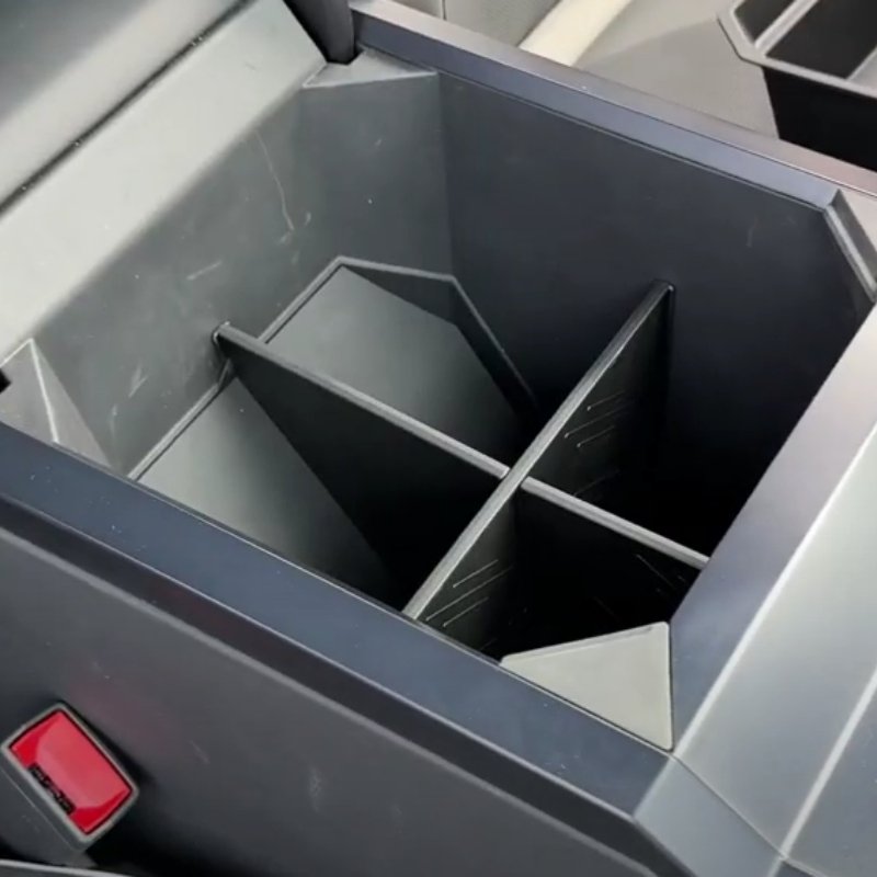 Armrest Storage Box Divider for Tesla Cybertruck - Teskay