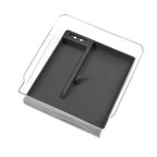 Armrest Storage Box for Model 3 Highland & New Model Y Transparent box + black mat