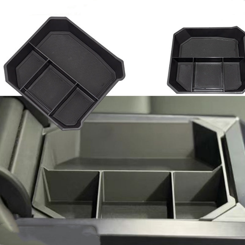 Armrest Storage Box Upper and Lower for Tesla Cybertruck - Teskay