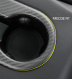 Carbon Fiber Backseat Cup Holder for Tesla Model 3/Y  - Teskay