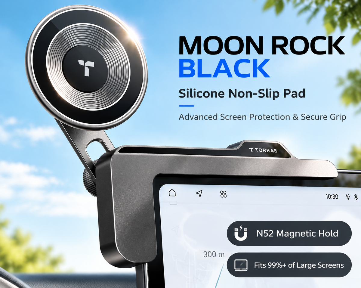 TESKAY Screen-Edge Phone Mount for Tesla