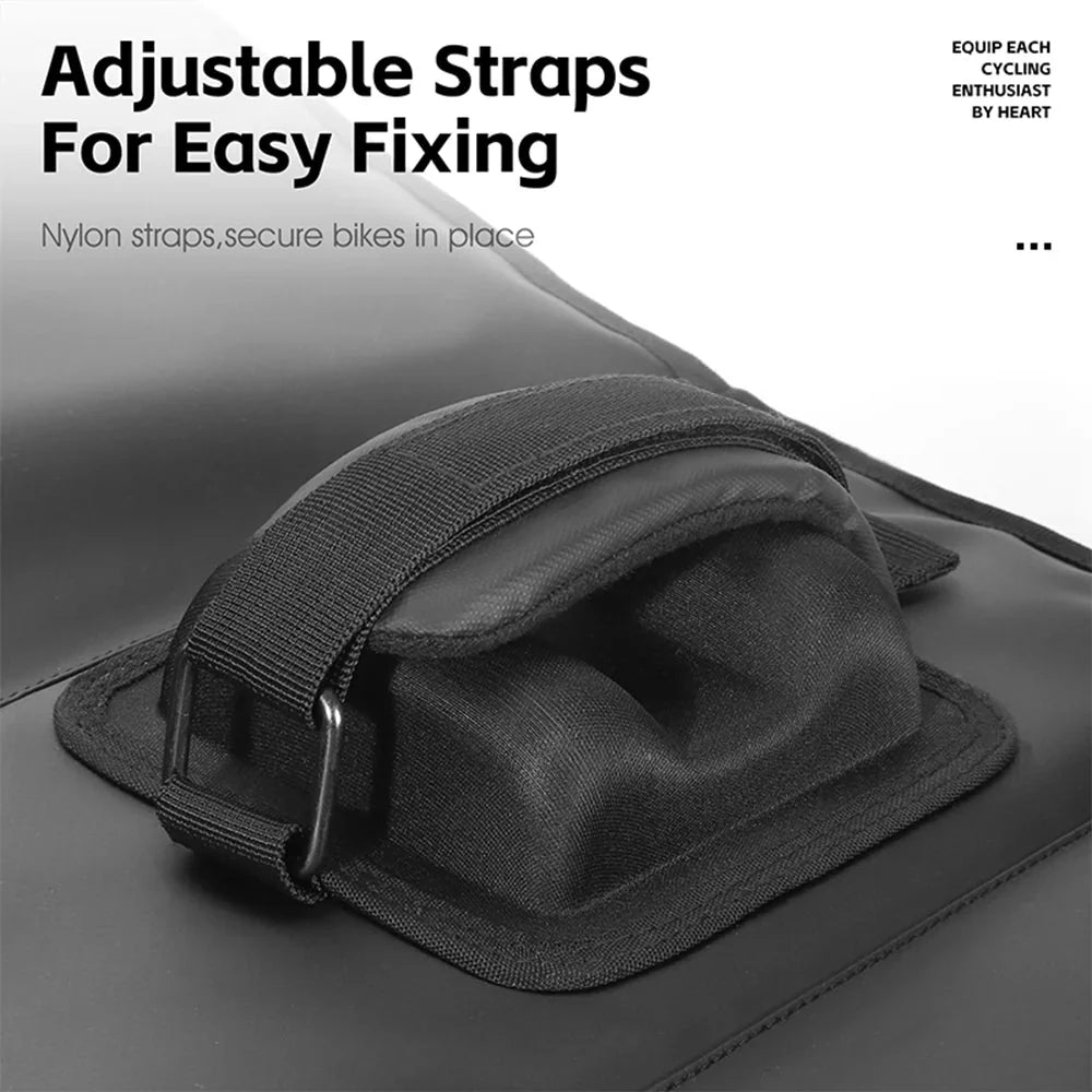 Bike Tailgate Pad for Cybertruck | Protective Shield with Tool Pockets - Teskay5