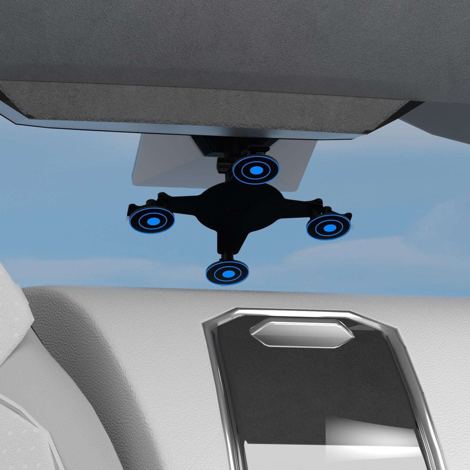 Car Roof Suction Cup Mount for Starlink Mini - Teskay