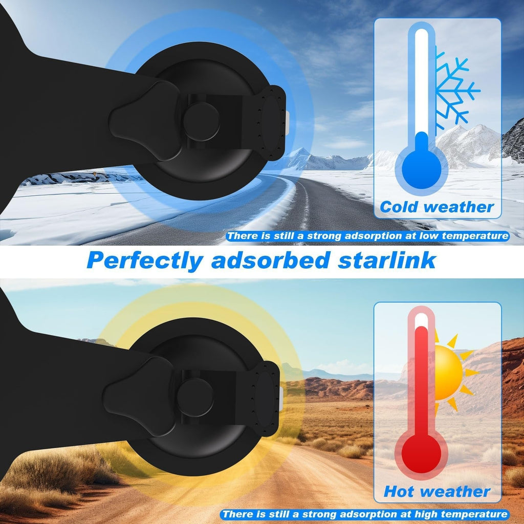 Car Roof Suction Cup Mount for Starlink Mini - Teskay