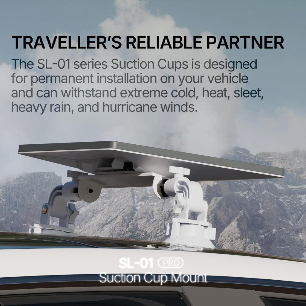 Car Roof Suction Mount for Starlink Mini - Teskay