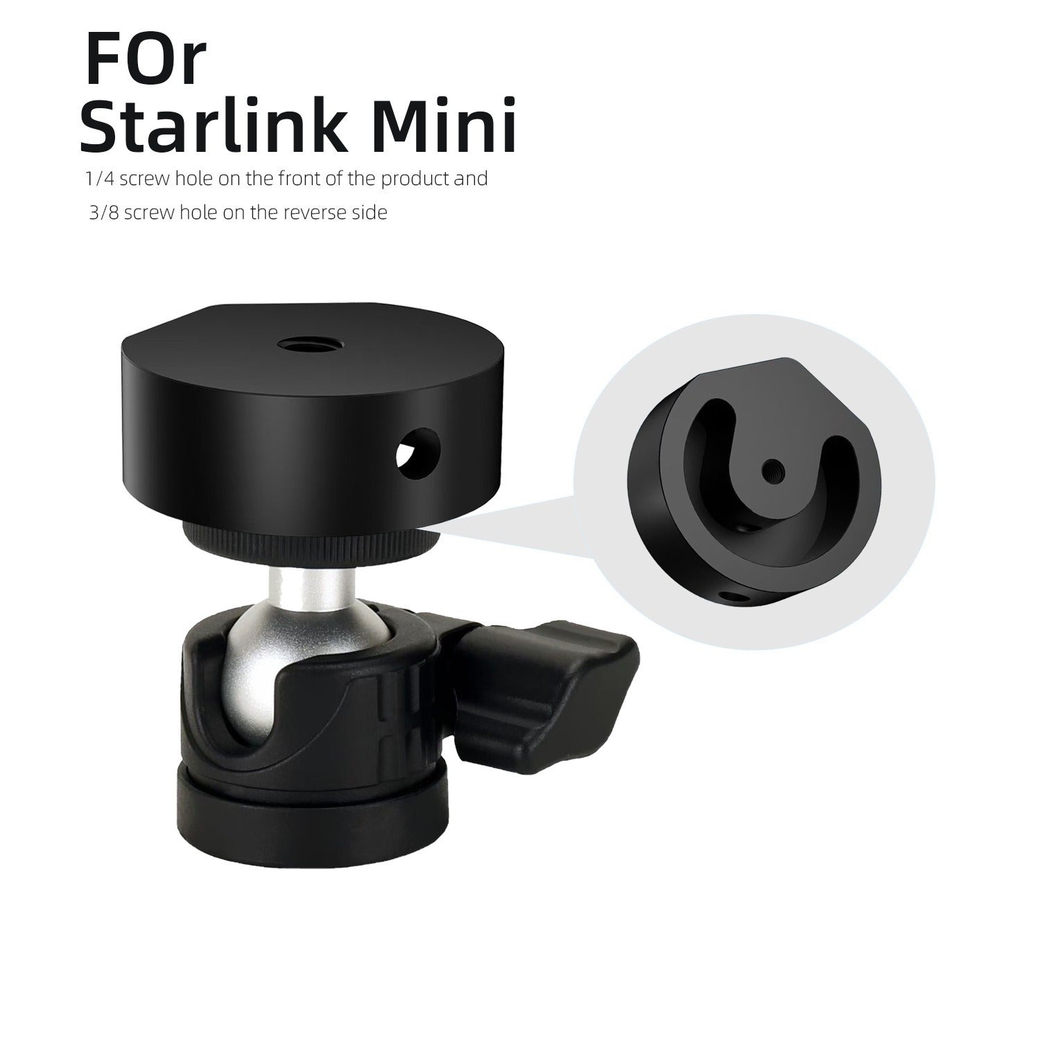 Car Suction Cup Mount for Starlink Mini - Teskay