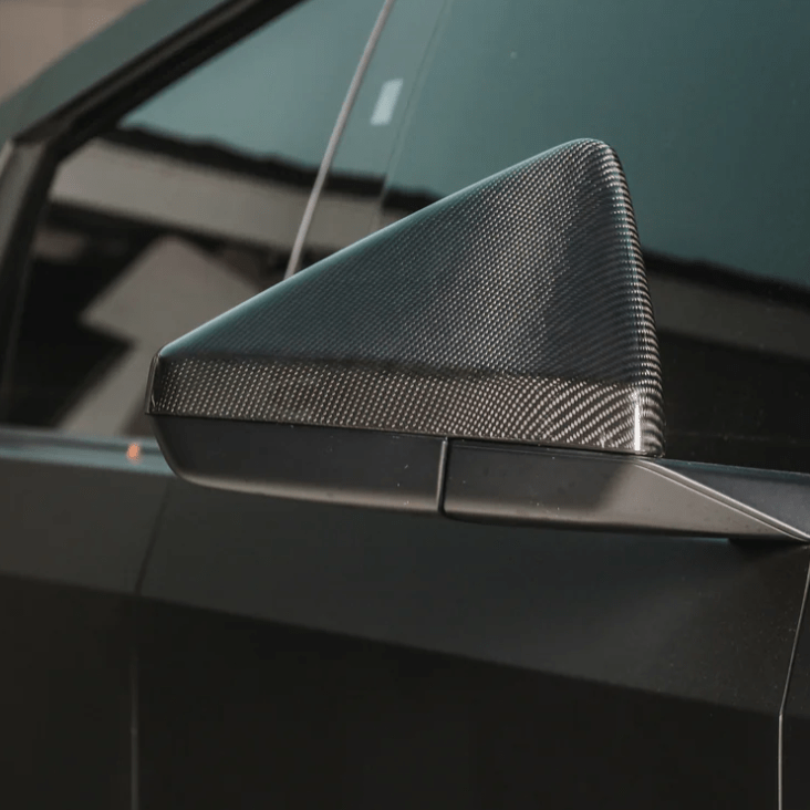 Carbon Fiber Rearview Mirror Cover for Tesla Cybertruck - Teskay