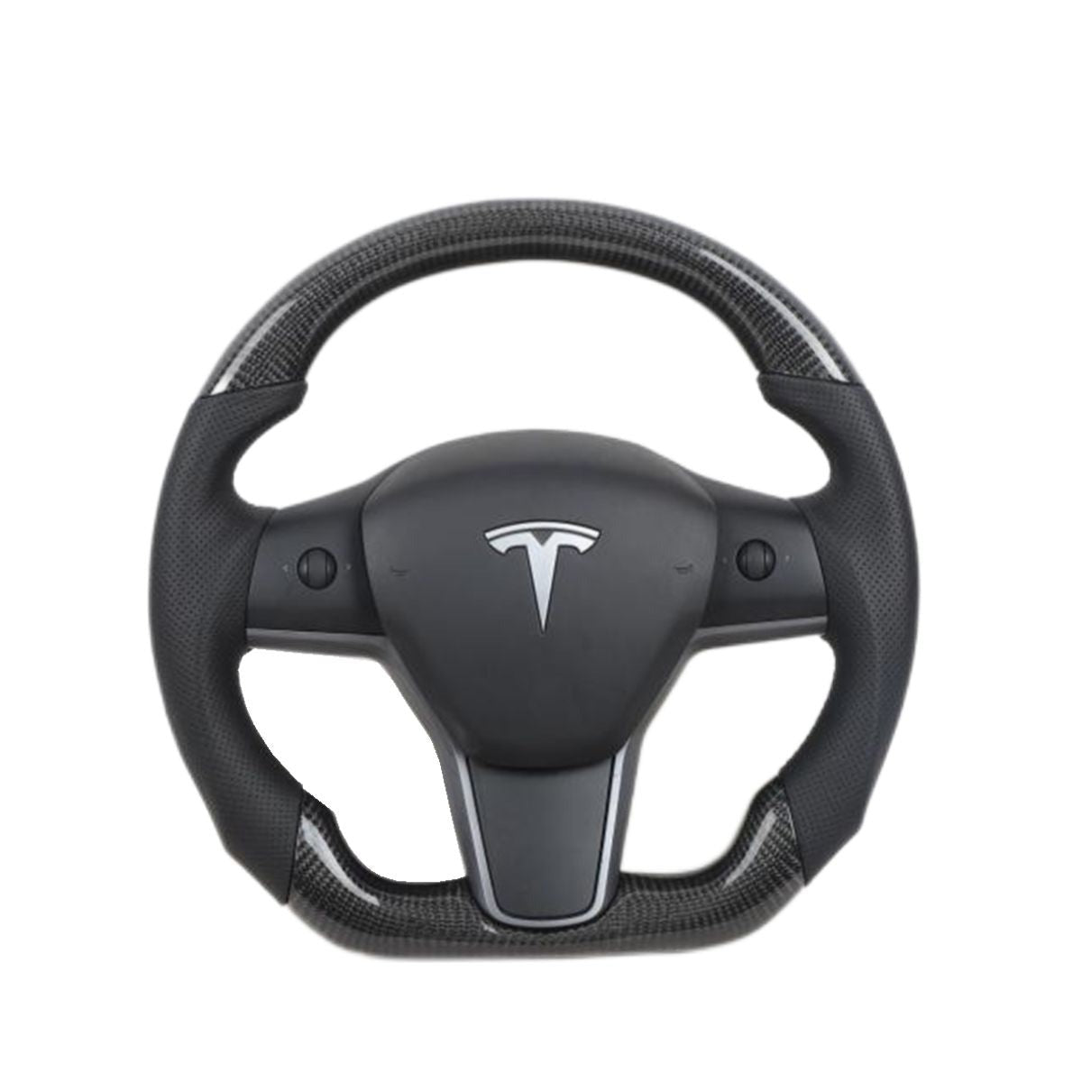 Carbon Fiber Sport Steering Wheel for Tesla Model 3 / Y - Teskay