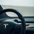 Carbon Fiber Sport Steering Wheel for Tesla Model 3 / Y - Teskay