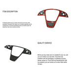 Carbon Fiber Steering Wheel Trim Panel Cover for Model S/X 2021+ - Teskay