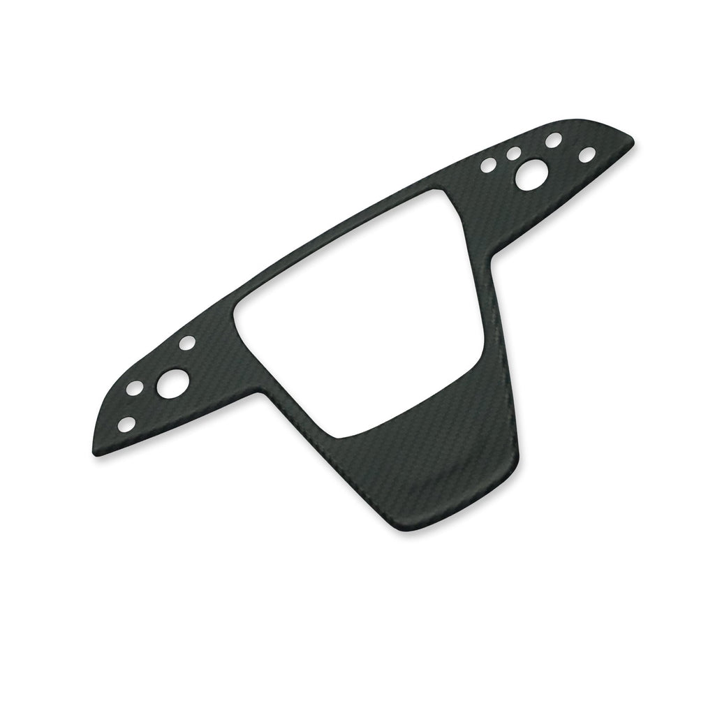 Carbon Fiber Steering Wheel Trim Panel Cover for Model S/X 2021+ - Teskay