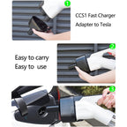 CCS1 & J1772 2-in-1 Charging Adapter for Tesla - Teskay