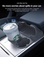 Center Console Cup Holder With Storage Organize for Model 3/Y