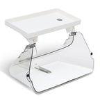 Center Console Organizer Under Screen Storage for Tesla Model 3 & Model Y White【For Tesla Model 3 2021-2023.10 & Model Y 2021-2025.03】