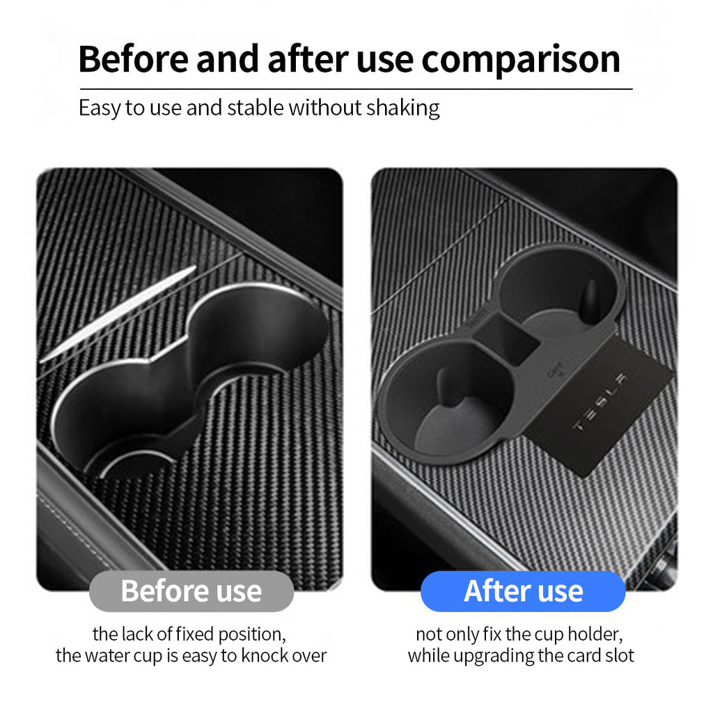 Center Console Tesla Cup holder for Model 3 / Model Y