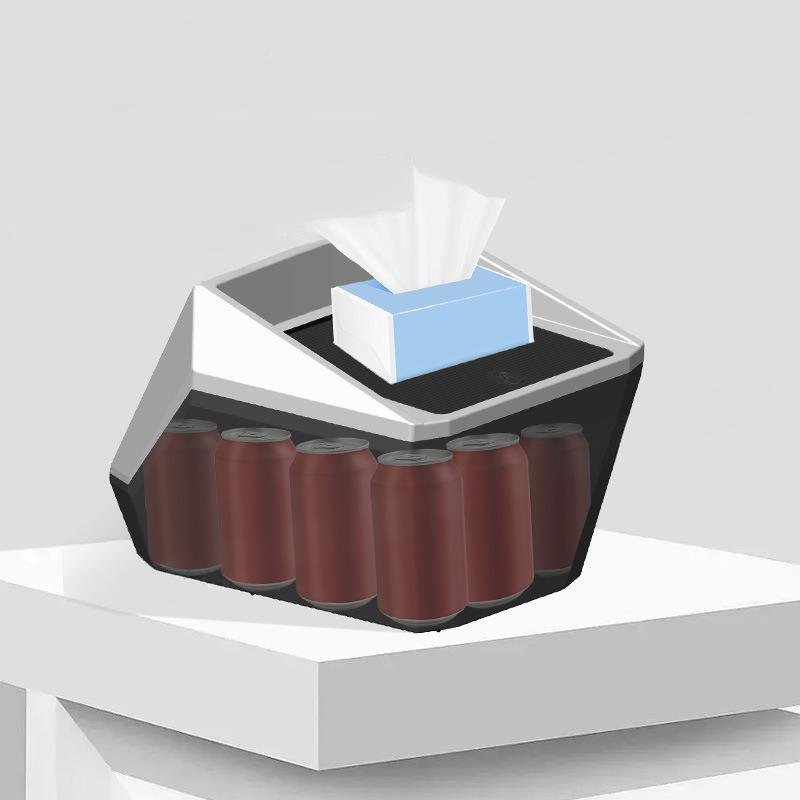 Center Console Trash Can for Tesla Cybertruck - Teskay