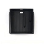 Center Console Tray Armrest Box Storage Box for Tesla Model 3 Highland / Model Y Juniper ABS + Silicone Pad Model 3 Highland 2024+