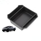 Cybertruck Armrest Organizer with Charging Ports & Storage Dividers - Teskay