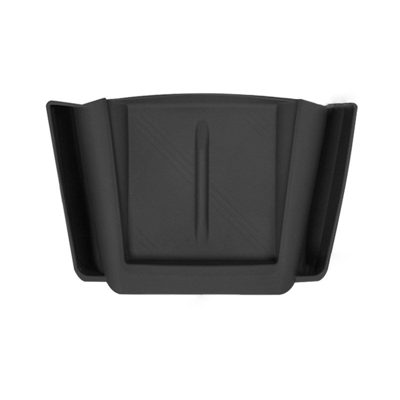 Center Console Wireless Charging Pad with Side Pockets For Tesla Model 3 Highland & Model Y Juniper - Teskay