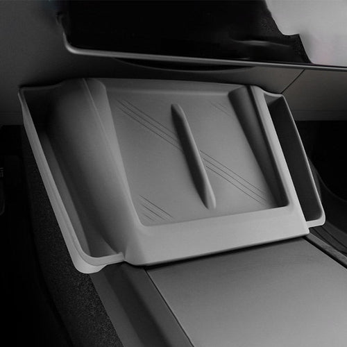 Center Console Wireless Charging Pad with Side Pockets For Tesla Model 3 Highland & Model Y Juniper - Teskay