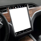 Center Display Frame Dry Carbon Fiber Overlay for Tesla Model S/X 2014-2020 - Teskay