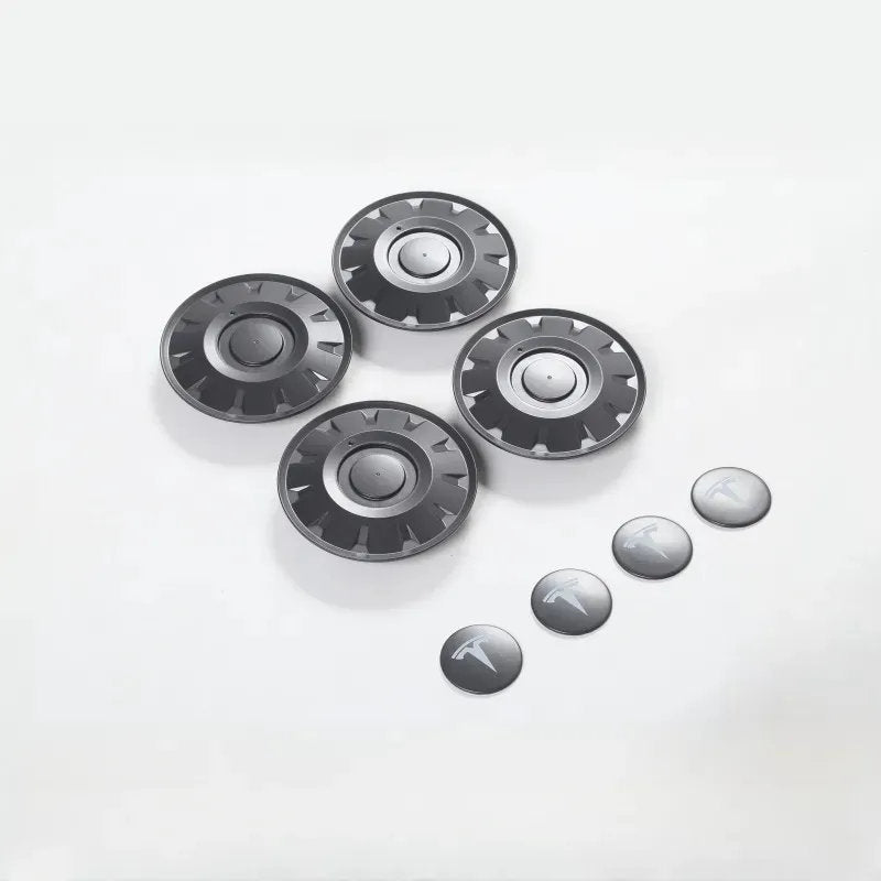 Tesla Model 3 2024 Wheel Center Caps - 18/19 inch ABS Hub Caps - Full Coverage Protection & Easy Snap-On Installation-7