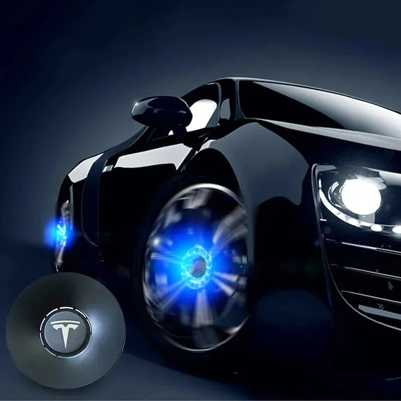 Tesla Model Y Center Caps - LED Floating Magnetic Levitation Hub Caps for 20" Wheels | 4pcs Set-3