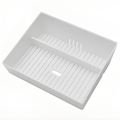 Central Console Armrest Storage Box for Model 3 Highland & New Model Y Upper Center Console Storage Box White