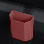 Central Screen/Seat/Dash Trash Can for Tesla Model 3/Y For Model 3 (2024-ON) & Model Y (2025.3-ON) Dashboard Wine Red